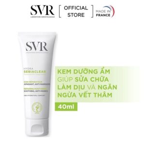 Alternative view of Kem Dưỡng Ẩm SVR Hỗ Trợ Giảm Thâm Mụn Cho Da Dầu Sebiaclear Hydra 40ml