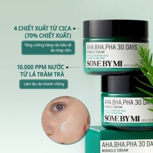 Alternative view of Kem Dưỡng Some By Mi Hỗ Trợ Cải Thiện Mụn AHA-BHA-PHA 30 Days Miracle Cream