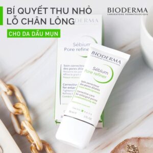 Alternative view of Kem Dưỡng Bioderma Thu Nhỏ Lỗ Chân Lông, Kiểm Soát Dầu Sebium Pore Refiner 30ml